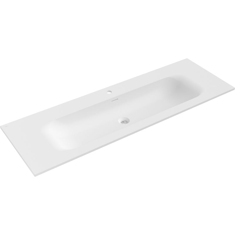 Mexen Vela countertop sink 141 x 46.5 cm, white matte - 25231401