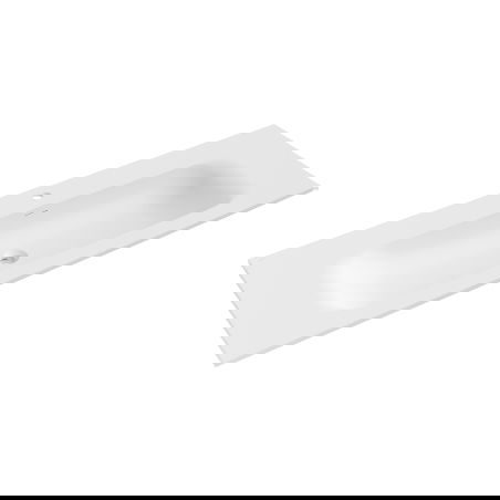 Mexen Vela countertop sink 141 x 46.5 cm, white matte - 25231401
