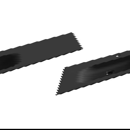Mexen Vela countertop sink left 141 x 46.5 cm, matte black - 25231471L