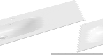 Mexen Vela countertop washbasin left 91 x 46.5 cm, white gloss - 25239000L