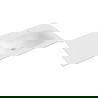 Mexen Vela right inset basin 91 x 46.5 cm, white matte - 25239001P