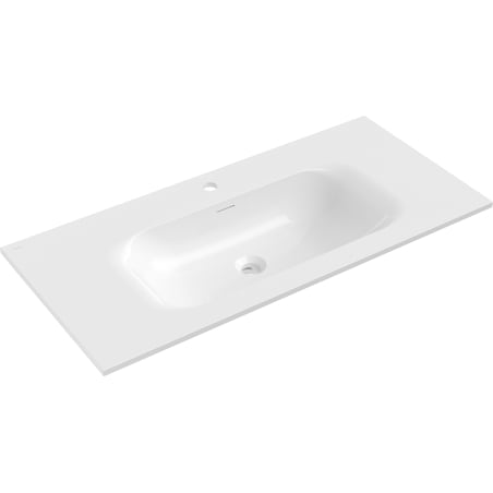 Mexen Vela countertop sink 101 x 46.5 cm, glossy white - 25231000