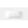 Mexen Vela countertop sink 101 x 46.5 cm, glossy white - 25231000