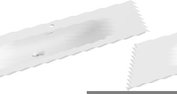 Mexen Vela countertop washbasin 101 x 46.5 cm, white matte - 25231001