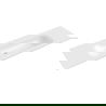Mexen Vela countertop integrated washbasin 161 x 46.5 cm, glossy white - 25231600