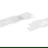 Mexen Vela countertop sink 161 x 46.5 cm, white matte - 25231601