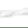 Mexen Vela double built-in countertop sink 161 x 46.5 cm, white gloss - 25231600D