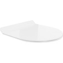 Mexen Slim Soft-Close Toilet Seat, Duroplast, White Gloss - 39010100