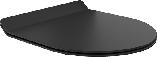 Mexen soft close toilet seat, Thermosetting polymer, Black - 39010185
