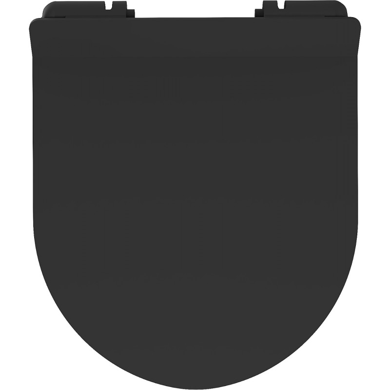 Mexen slow-close slim seat, duroplast, matte black - 39010185