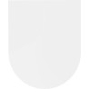 Mexen soft-close hard toilet seat, duroplast, white gloss - 39020100