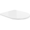 Mexen slow-close slim toilet seat, duroplast, white gloss - 39030100