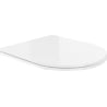 Mexen slow-closing slim seat, duroplast, white gloss - 39030100