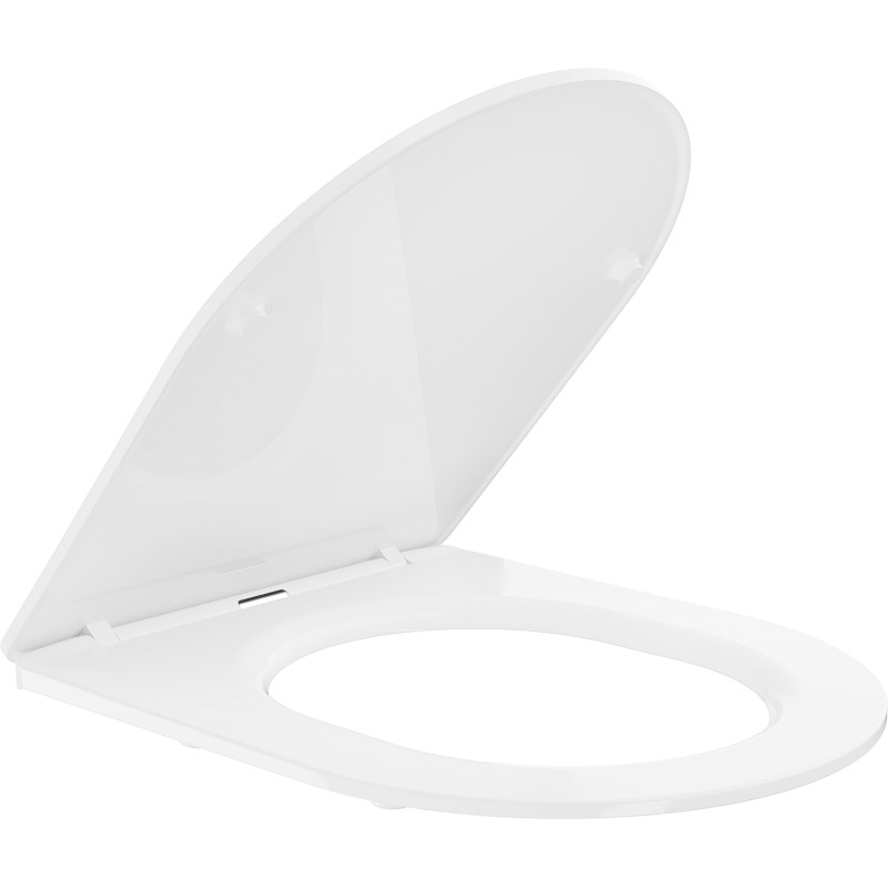 Mexen slow-close slim toilet seat, duroplast, white gloss - 39030100