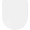Mexen slow-close slim toilet seat, duroplast, white gloss - 39030100