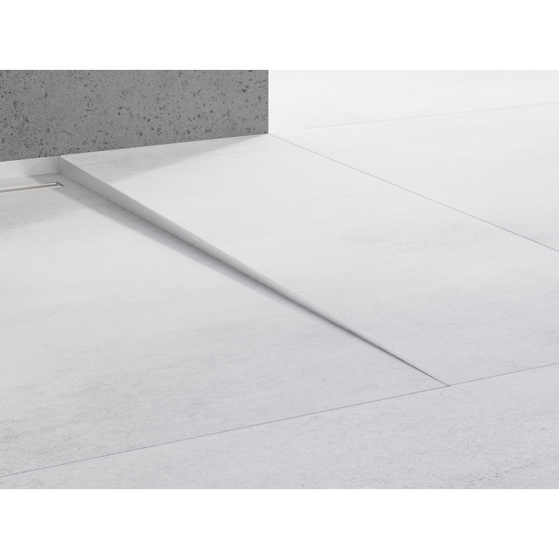 Mexen Line-B floor slope trim 120 cm right, inox - 181001120R