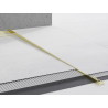 Mexen Line-B right side floor slope strip 120 cm, gold - 185001120R