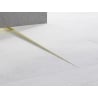 Mexen Line-B 180 cm Right Floor Incline Trim, Gold - 185001180R