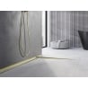Mexen Line-B 180 cm right floor sloping strip, brushed gold - 185501180R
