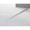Mexen Line-B 120 cm left floor slope strip, inox - 181001120L