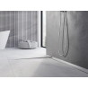 Mexen Line-B 120 cm left floor slope strip, inox - 181001120L