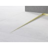 Mexen Line-B 120 cm Floor Inclined Trim Left, Brushed Gold - 185501120L