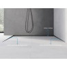 Mexen Line-B floor gradient strip 120 cm left, black - 187001120L
