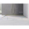 Mexen Line-B floor sloping strip 180 cm left, gold - 185001180L