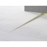 Mexen Line-B floor sloping strip 180 cm left, gold - 185001180L