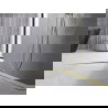 Mexen Line-B floor gradient strip 180 cm left, brushed gold - 185501180L
