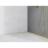 Mexen Line-B 120 cm wall-mounted sloping strip left, gold - 185002120L