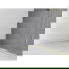 Mexen Line-B wall-mounted slope strip 120 cm left, gold - 185002120L