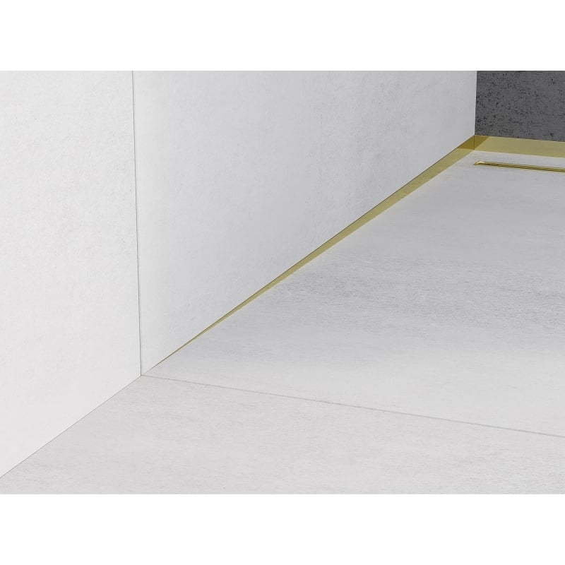Mexen Line-B wall-mounted gradient strip 120 cm left, gold - 185002120L