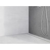 Mexen Line-B wall-mounted slope strip 180 cm left, inox - 181002180L