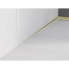 Mexen Line-B wall-mounted sloping strip 180 cm left, gold - 185002180L