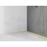 Mexen Line-B wall-mounted slope strip 180 cm left, brushed gold - 185502180L