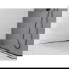 Mexen Line-B wall-mounted slope strip 180 cm left, black - 187002180L
