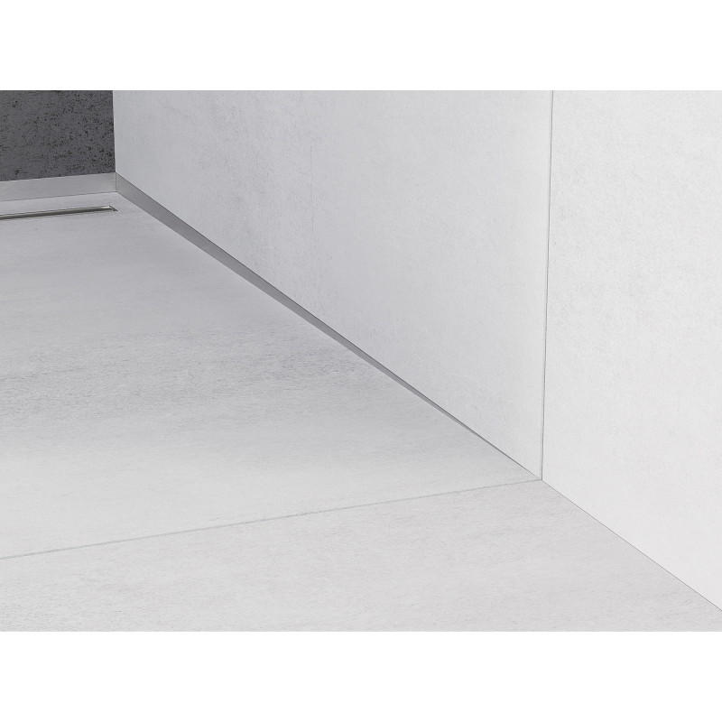 Mexen Line-B wall trim 120 cm right, inox - 181002120R