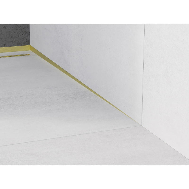 Mexen Line-B wall-mounted gradient strip 120 cm right, brushed gold - 185502120R