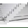 Mexen Line-B wall-mounted sloping strip 180 cm right, inox - 181002180R