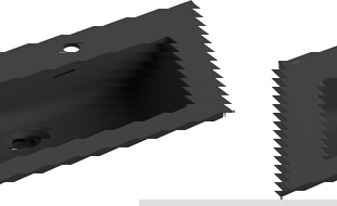 Mexen Otis countertop basin 46 x 46.5 cm, matte black - 25184571