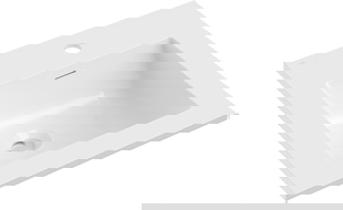 Mexen Otis recessed countertop sink 46 x 46.5 cm, white gloss - 25184500