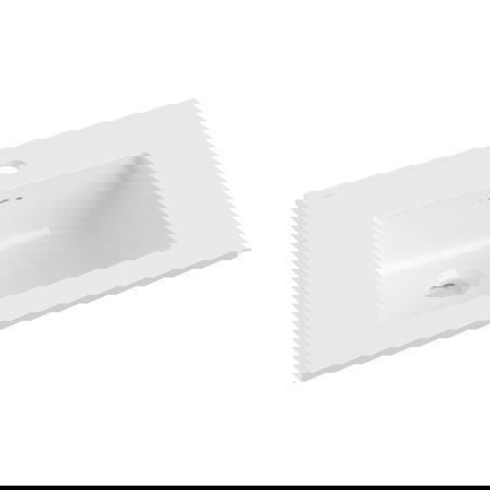 Mexen Otis countertop washbasin 51 x 46.5 cm, glossy white - 25185000