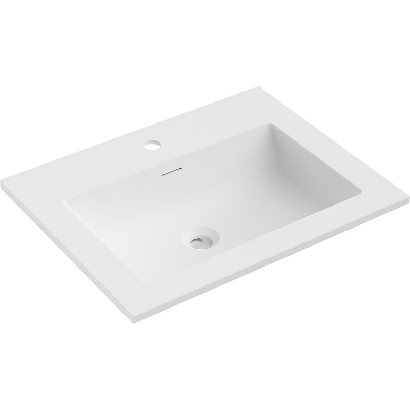 Mexen Otis countertop washbasin 61 x 46.5 cm, white matte - 25186001