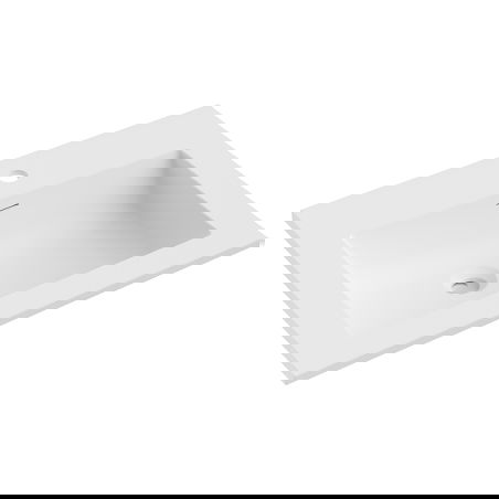 Mexen Otis recessed countertop washbasin 61 x 46.5 cm, white matte - 25186001