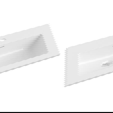 Mexen Otis countertop washbasin 61 x 46.5 cm, glossy white - 25186000