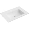 Mexen Otis countertop embedded sink 71 x 46.5 cm, matte white - 25187001