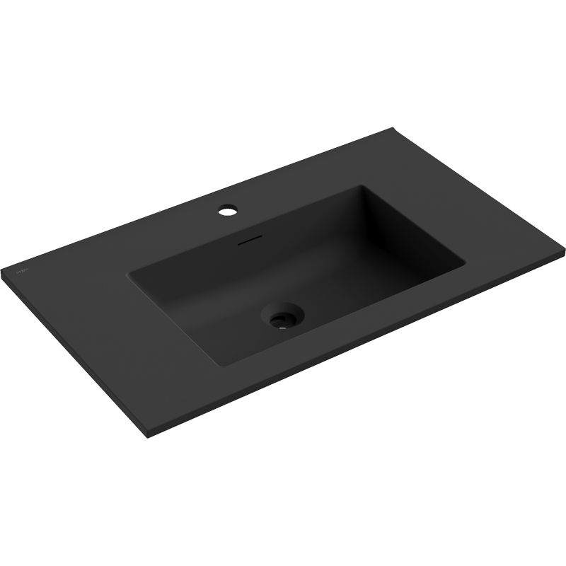 Mexen Otis countertop sink 81 x 46.5 cm, black matte - 25188071