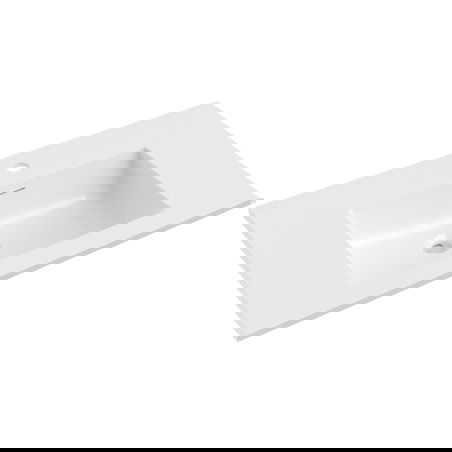 Mexen Otis countertop basin 81 x 46.5 cm, glossy white - 25188000