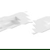 Mexen Otis countertop basin 81 x 46.5 cm, glossy white - 25188000